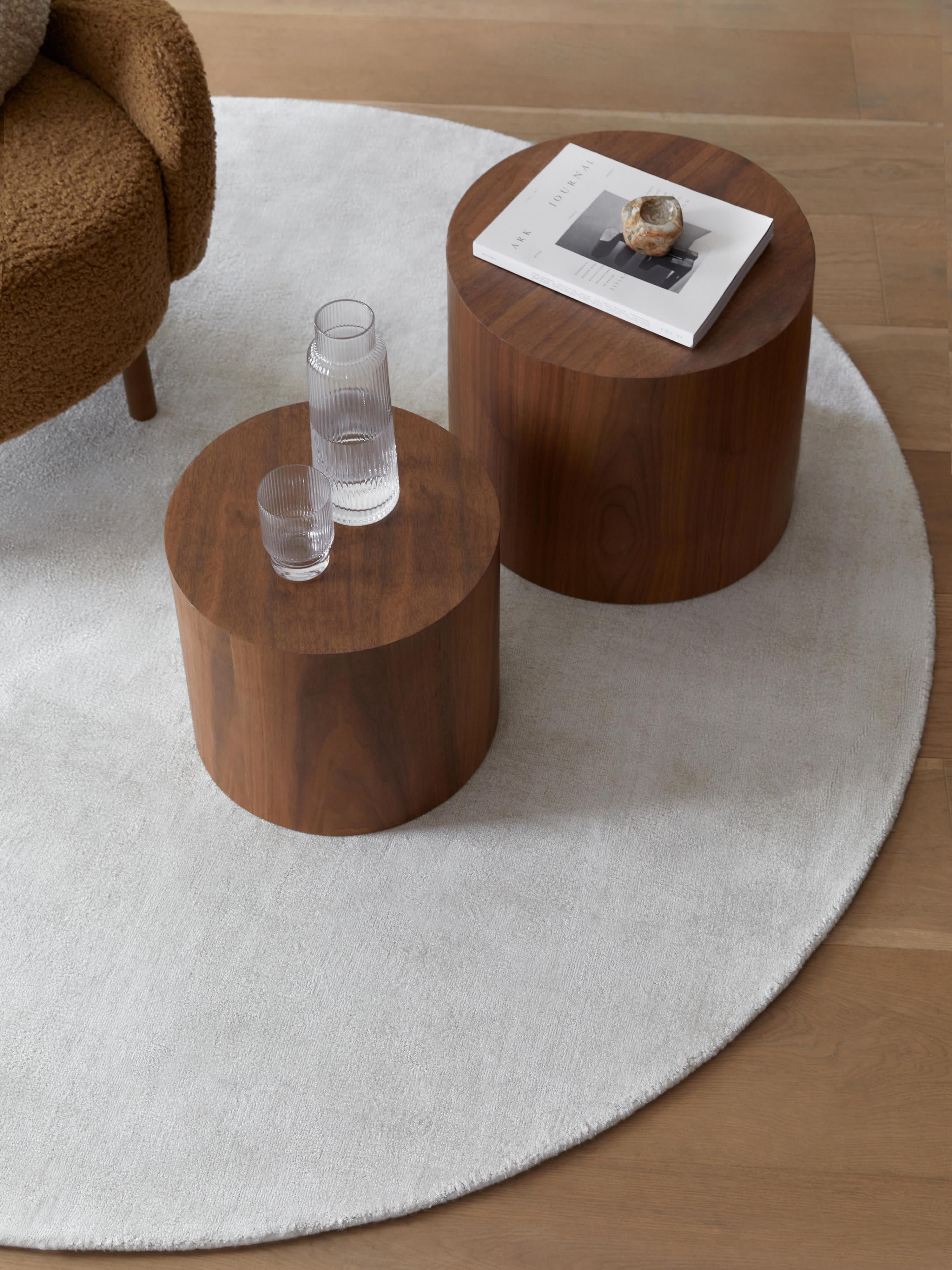 Salontafel Dan van hout, 2-delig