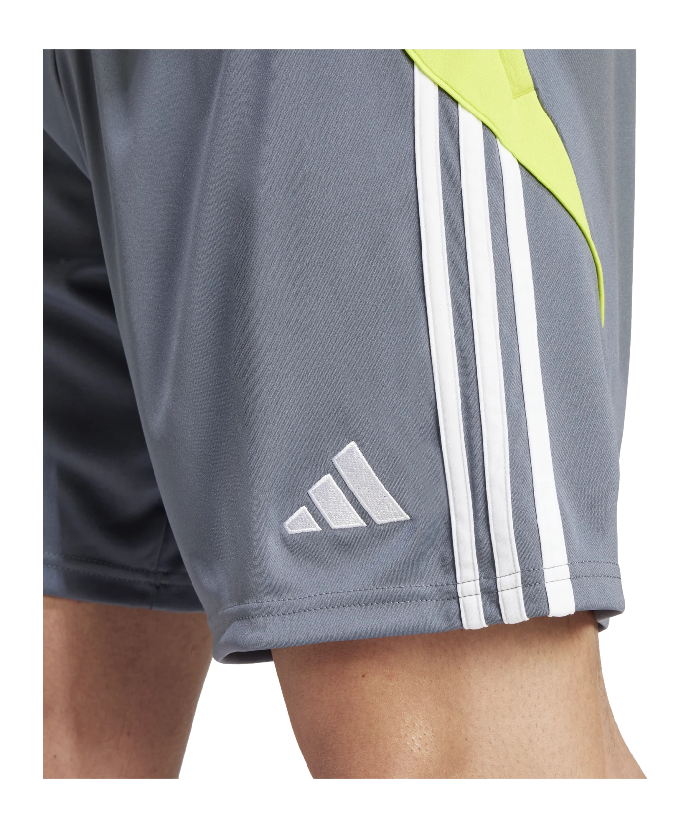 adidas Tiro 24 Training Short Grau Gelb