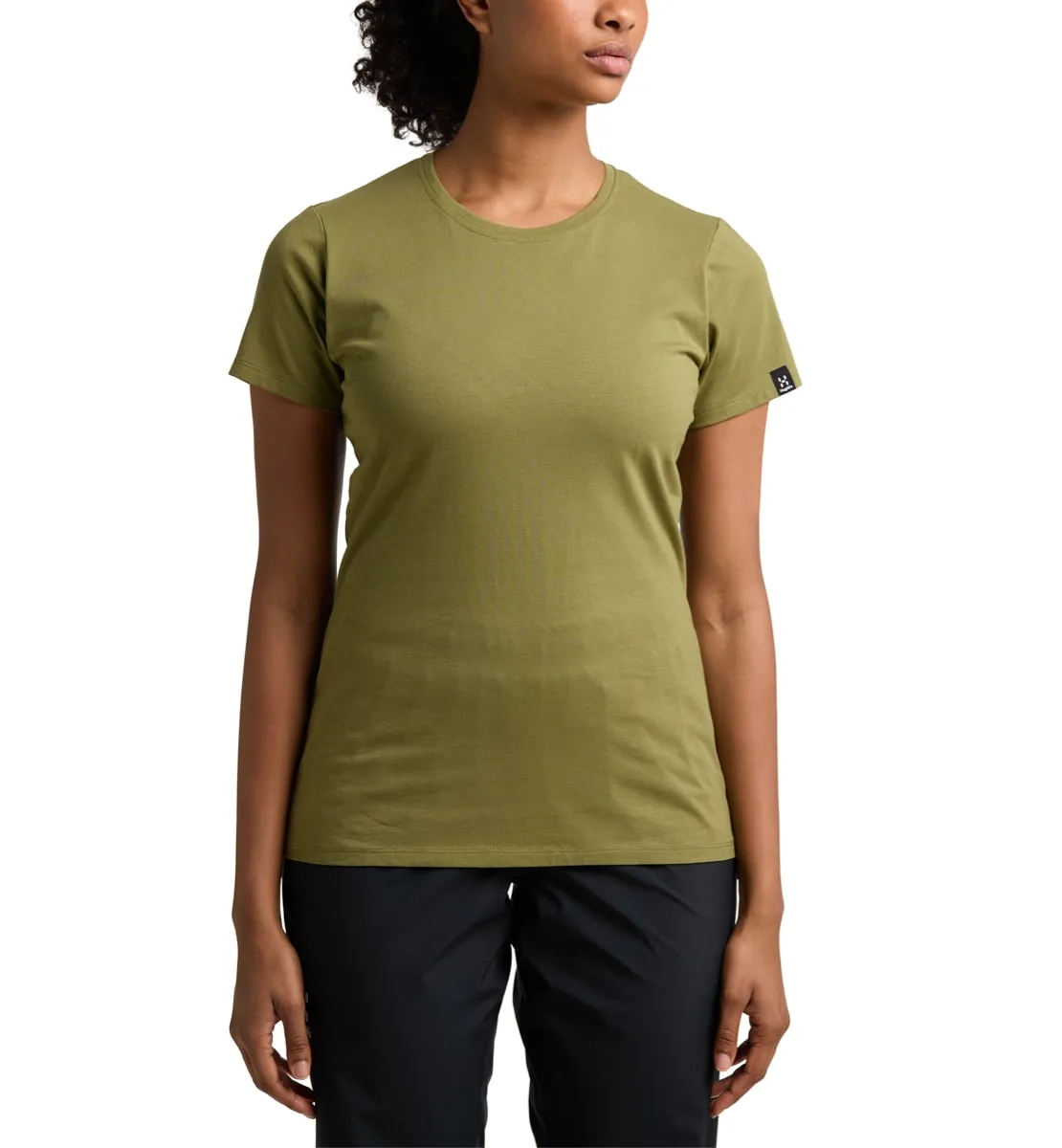 Haglöfs Outsider By Nature Tee Women Olive Green