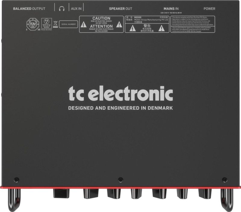 TC Electronic Thrust BQ500 Bass top