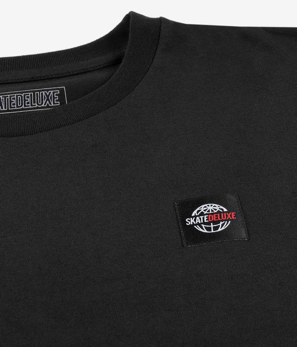 skatedeluxe World Patch Organic T-Shirt (black)