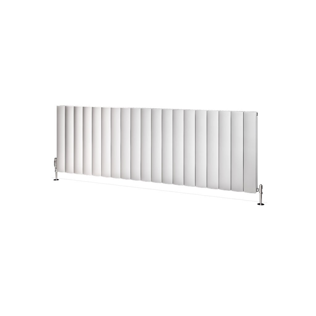 Eastbrook Guardia radiator 180x60cm aluminium 2924W wit mat