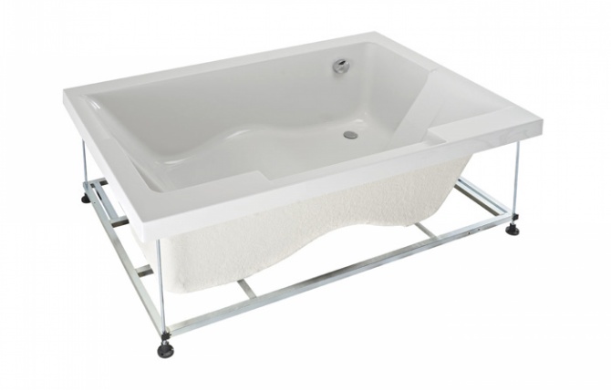 Lambini Designs Puglia bubbelbad 180x120cm elektronisch 6 4 2 hydrojets en 12 aerojets met bedieningspaneel chroom