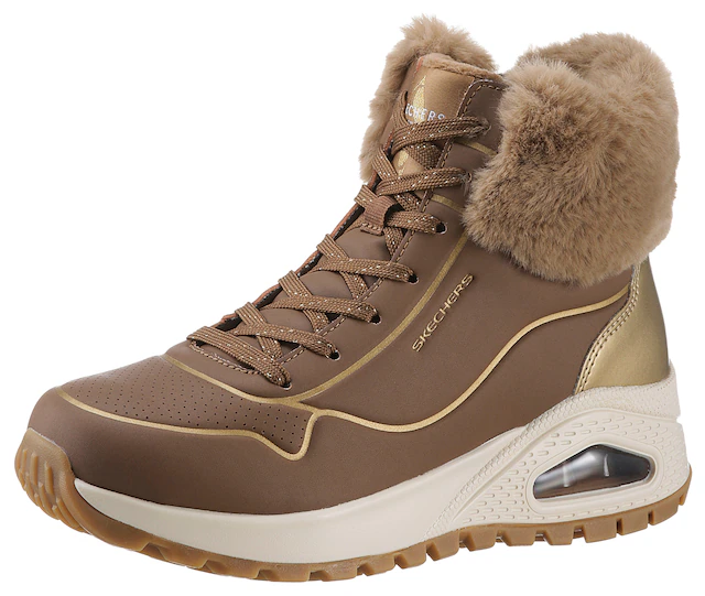 Skechers Keilsneaker »UNO RUGGED«  Sneaker, Keilsneaker, Winterboots mit hochwertiger Dämpfung
