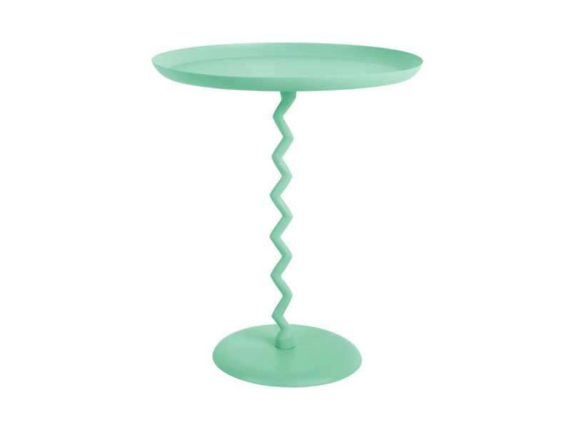 Side Table Zig Zag Large LM2256BL Turquoise blue