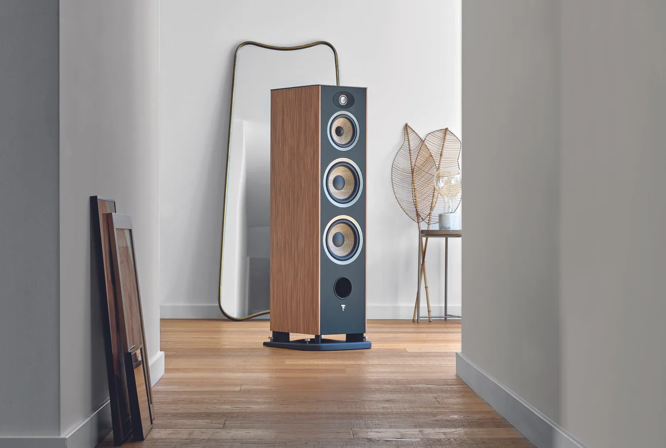Focal Aria Evo X N°4 Noyer (la paire) Enceintes colonne