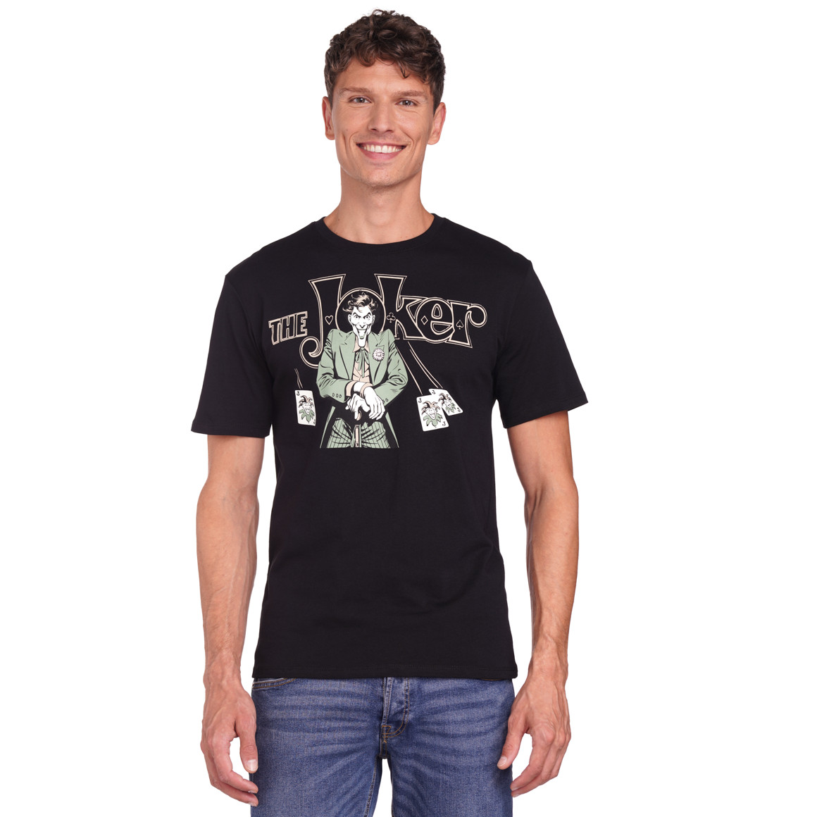 VanVaan Batman T-Shirt mit Joker-Print schwarz