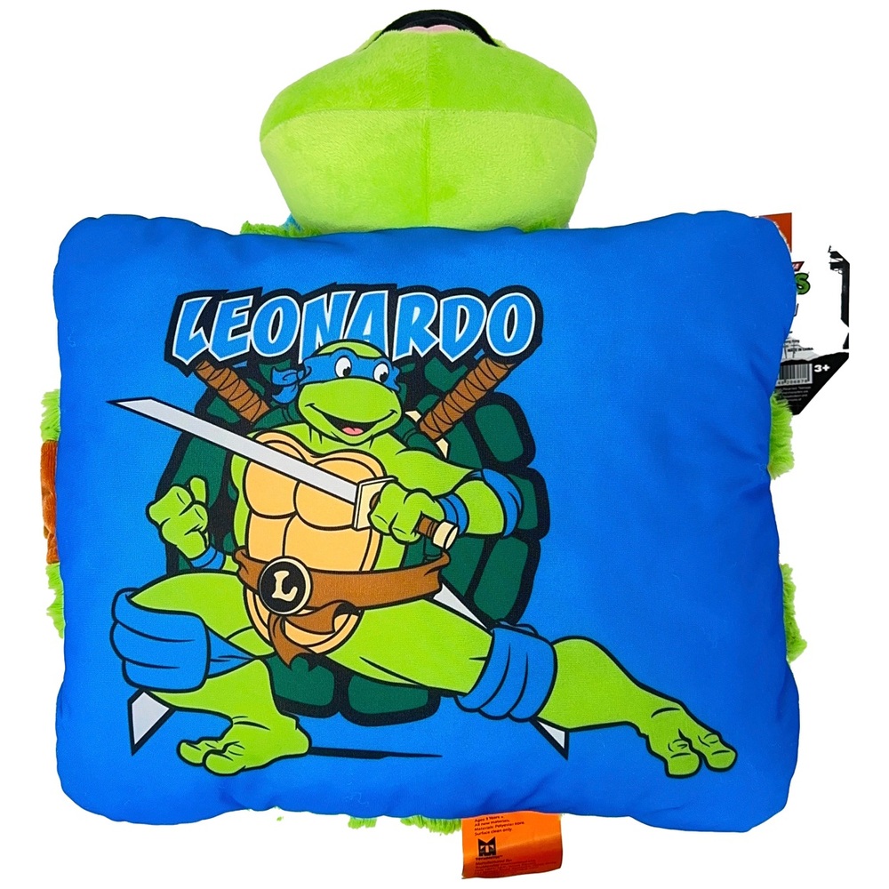 Plüsch- und Quetschfigur der Teenage Mutant Ninja Turtles Leonardo