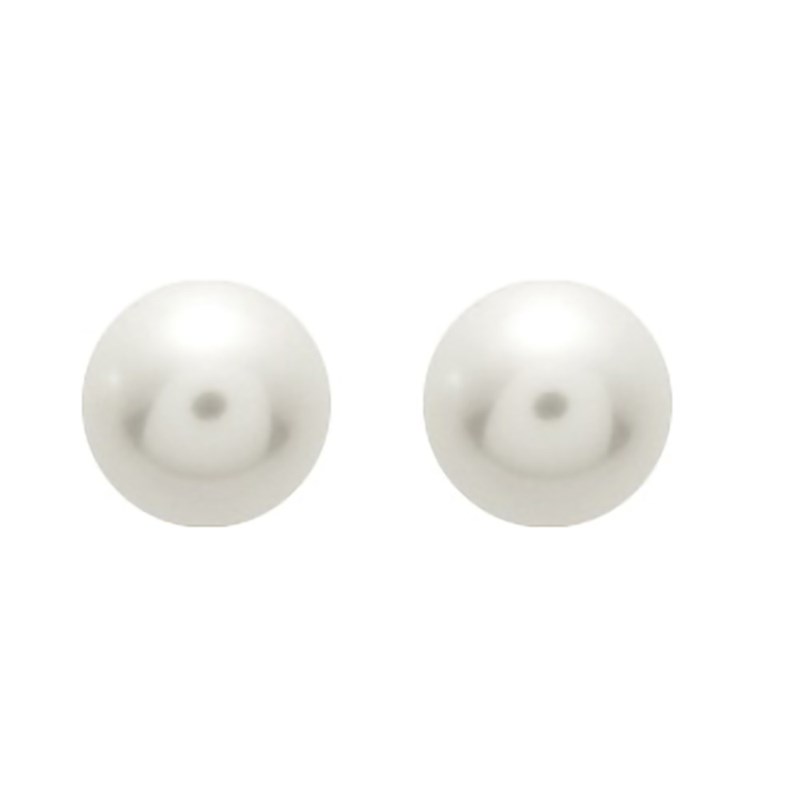 Boucles d'oreilles femme - perle - Or 18 Carats