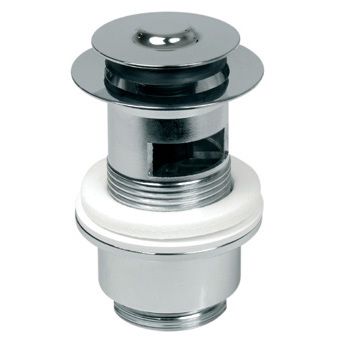 Plieger afvoerplug  m. overloop 60mm m. drukafsluiting 65x5/4