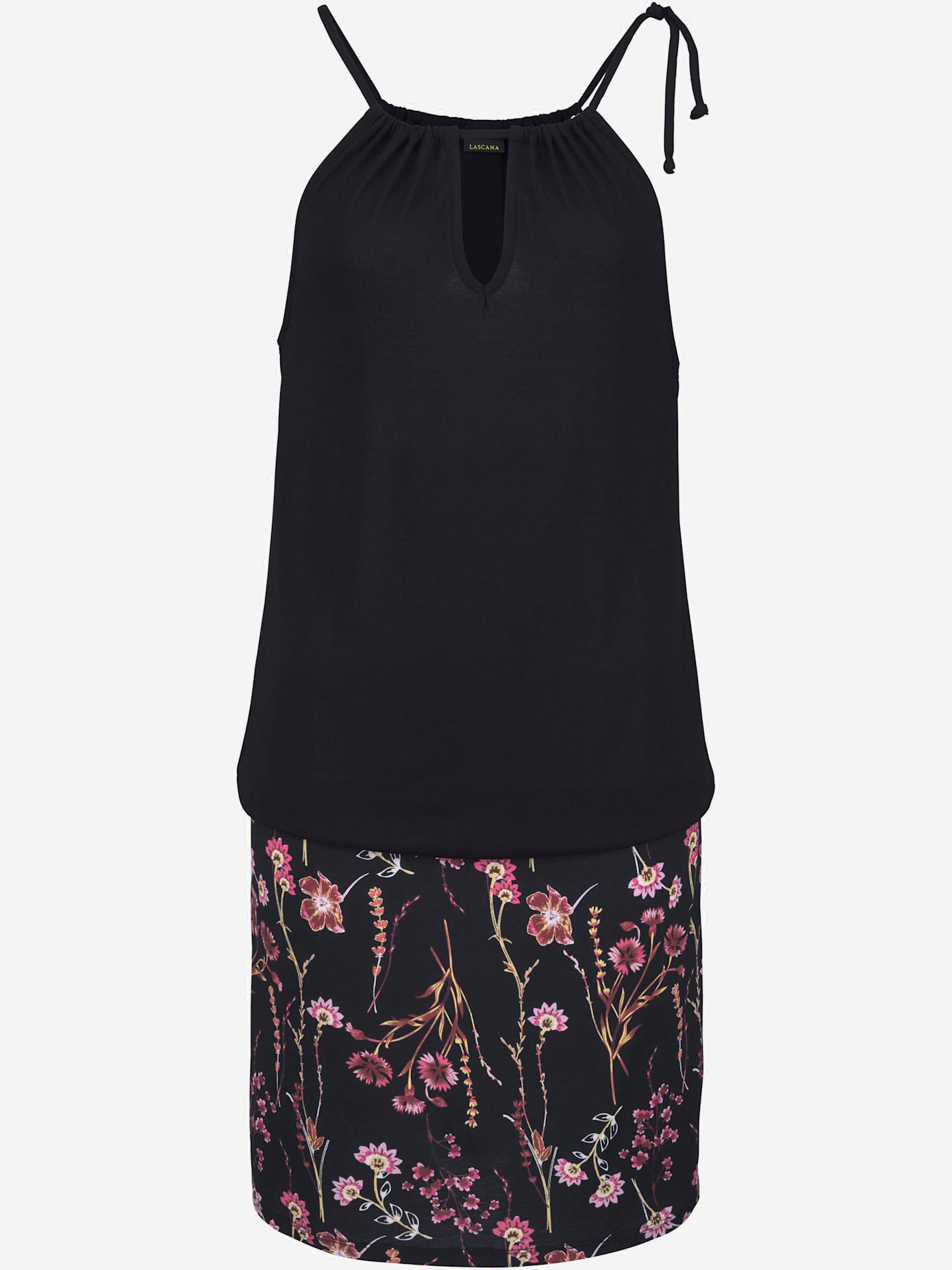 Robe de plage col v réglable