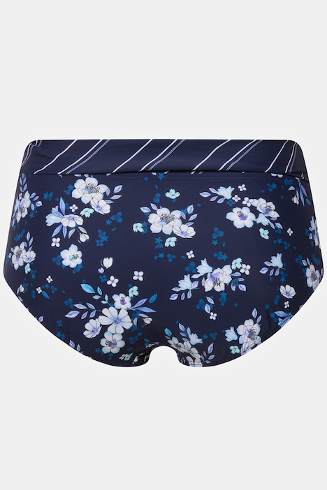 Bellieva-Tankini, Umstandsmode, Blüten/Ringel, Raffung, verstellbare Träger