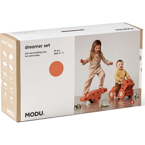 MODU Dreamer Sæt - Burnt Orange / Dusty Green