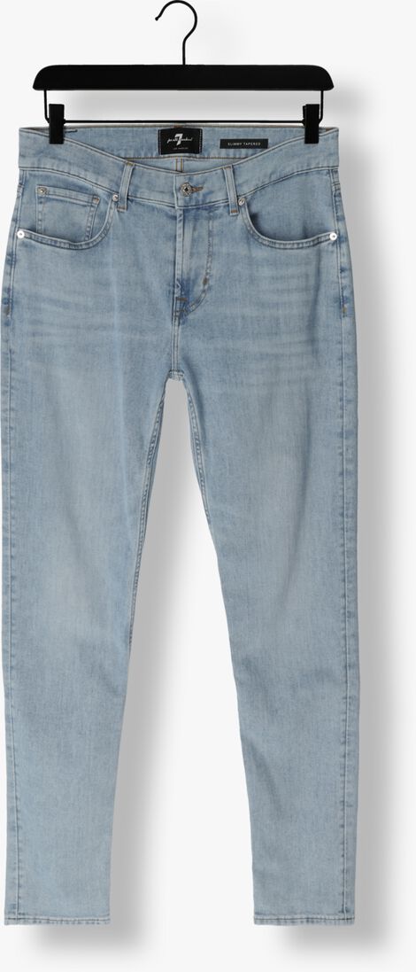 7 FOR ALL MANKIND lichtblauwe 7 for all mankind slim fit jeans slimmy taperd left hand solstice