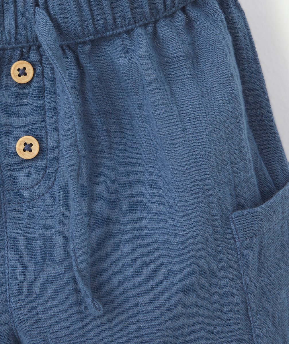 LE PANTALON SAROUEL LÉGER EN COTON BIOLOGIQUE