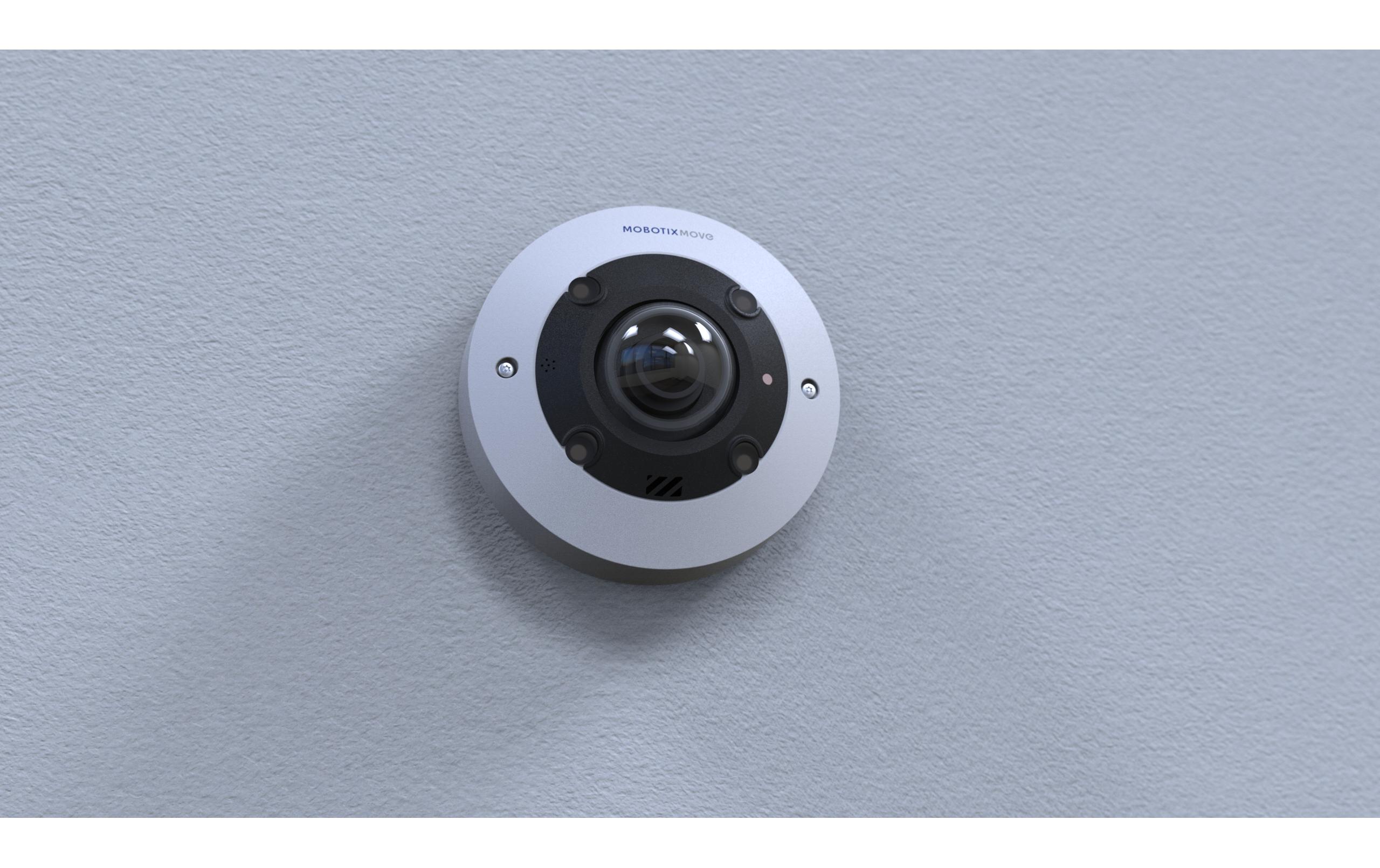 Netzwerkkamera Move Mx-VH1A-12-IR-VA<br>MOBOTIX MOVE Vandalismusgeschützte Hemisphärische Netzwerk-Kamera Mx-VH1A-12-IR-VA