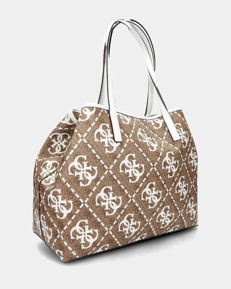 Guess Vikky Large Tote Schoudertas  - beige