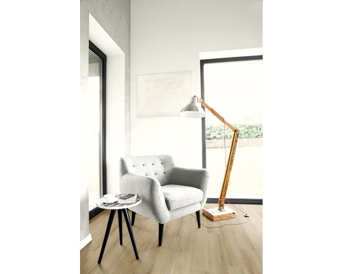 Campeon vinylvloer, landhuisstijl plank, klikverbinding, 1220 x 180 x 4,2 mm