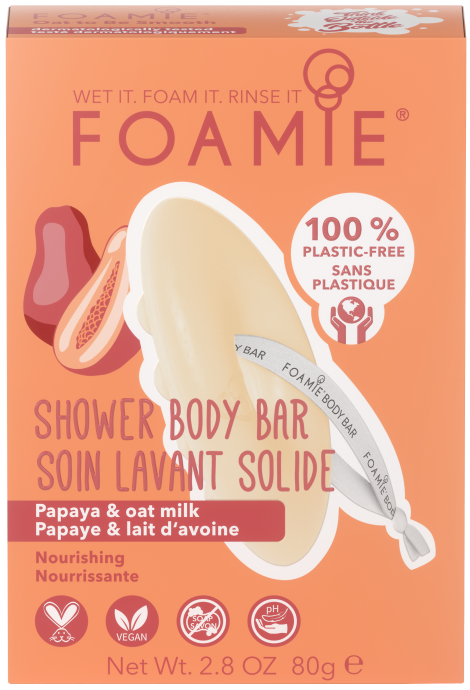 Foamie Body Bar 2-in-1 Papaya 80gr