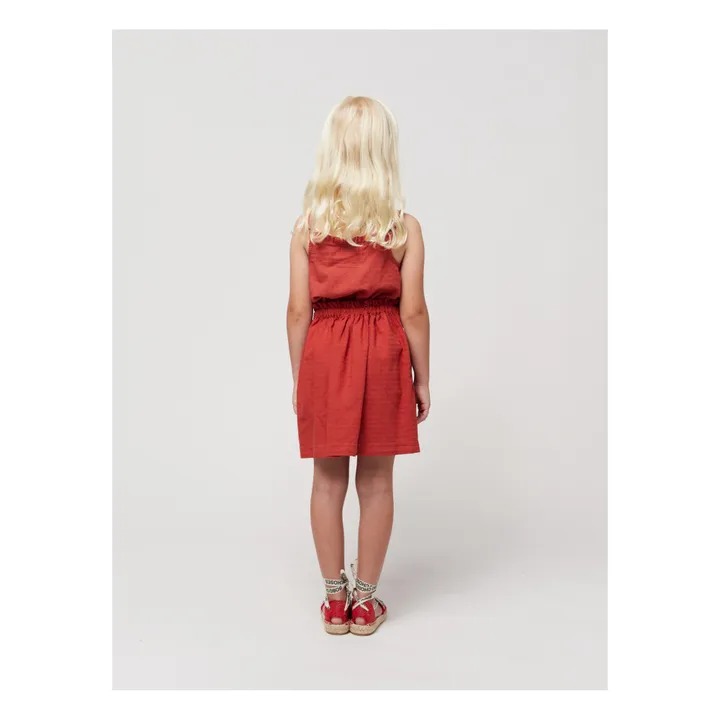 Bobo Choses Jupe Poches Brodées Tomates | Rouge