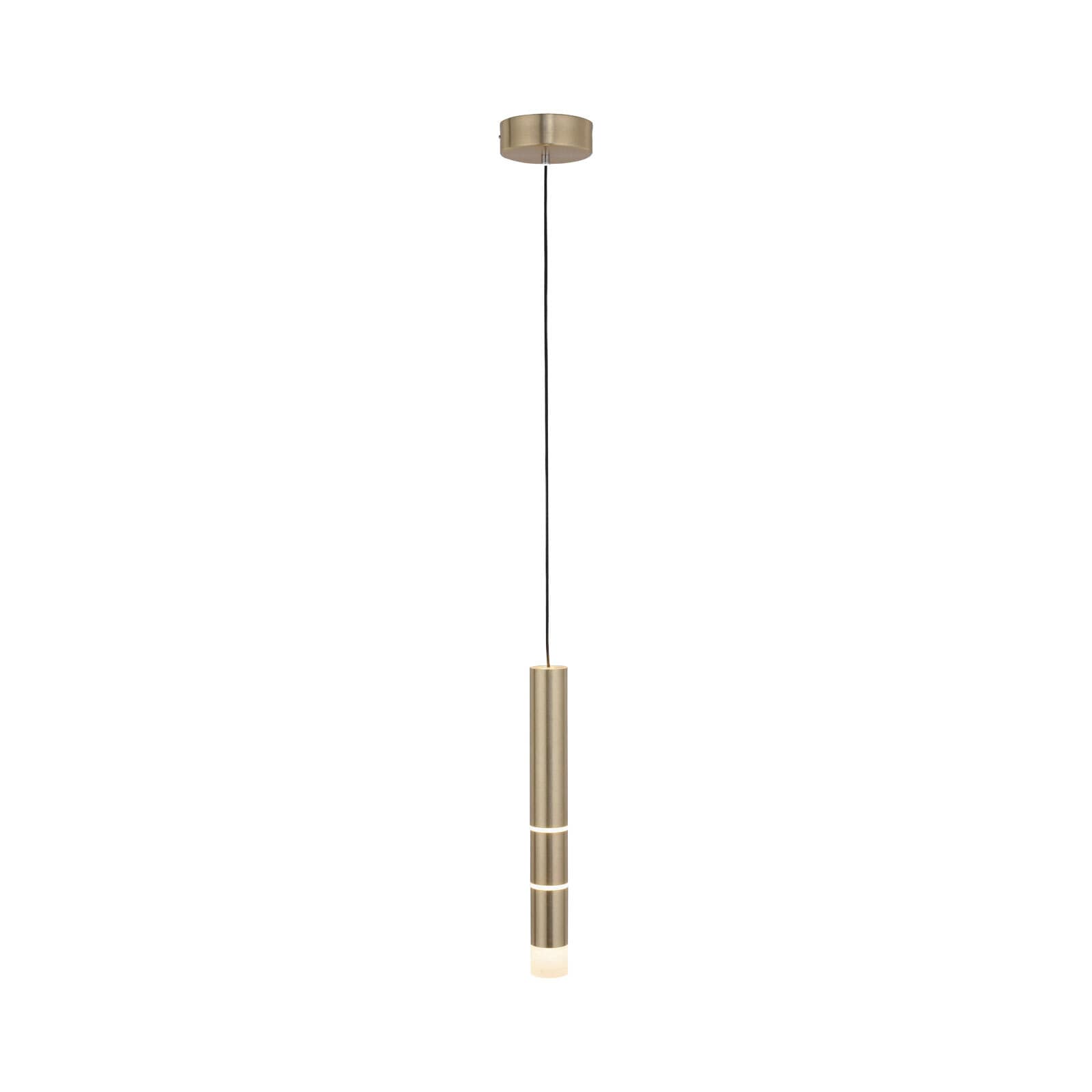 Paul Neuhaus LED Pendelleuchte PURE-VEGA 5 cm mattmessing