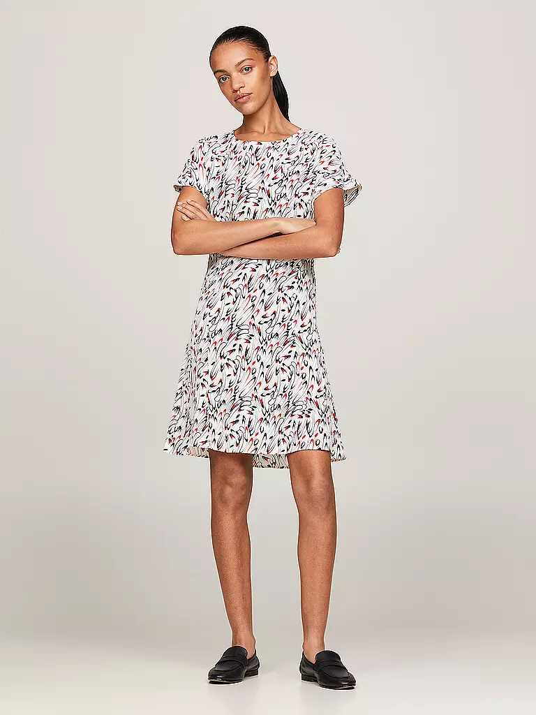 TOMMY HILFIGER Minikleid weiss
