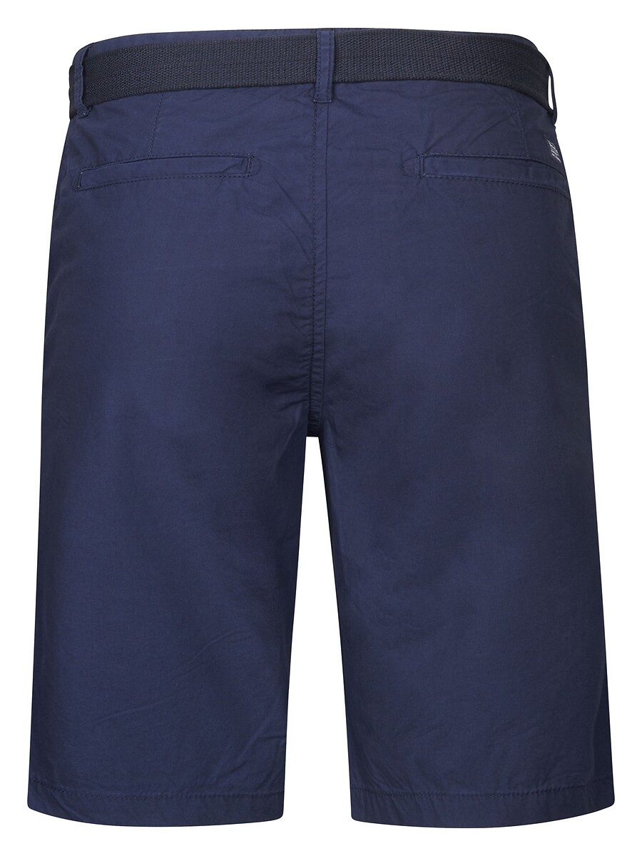 INDÚSTRIAS PETROLÍFERAS<br>Bermudas chino de algodão com cinto