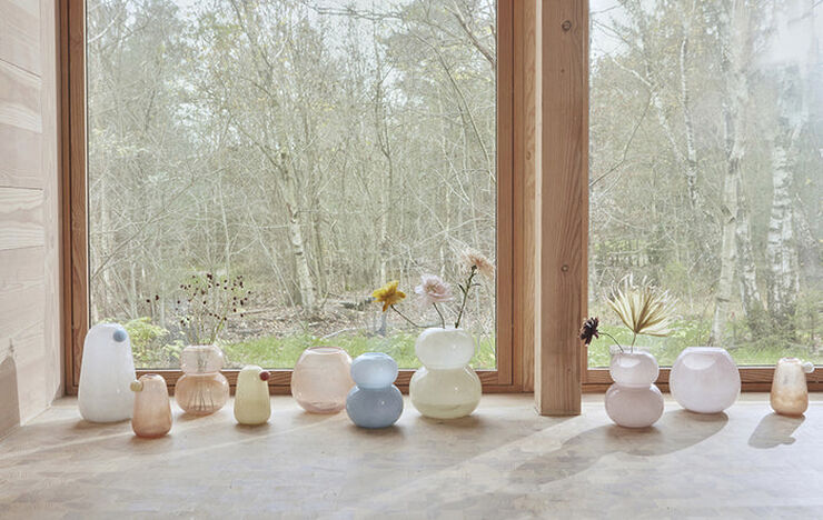 OYOY Living Design Lasi Vase - Small Ice blue