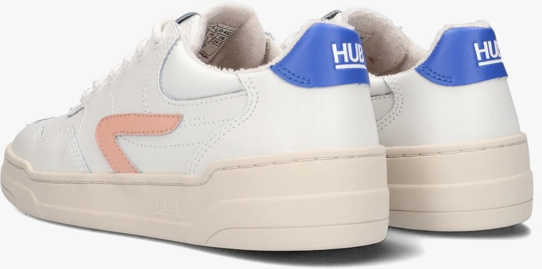 HUB witte hub lage sneakers court-z