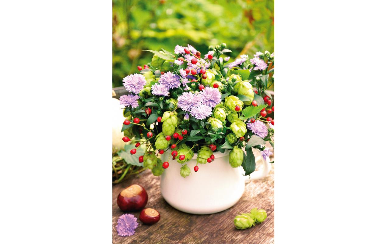 Glückwunschkarte Blumenstrauss 12.5 x 17.6 cmGlückwunschkarte mit Couvert