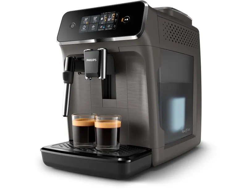 Philips Series 2200 EP2224 - Automatisk kaffemaskine med mælkeskummer - 15 bar - kashmirgrå