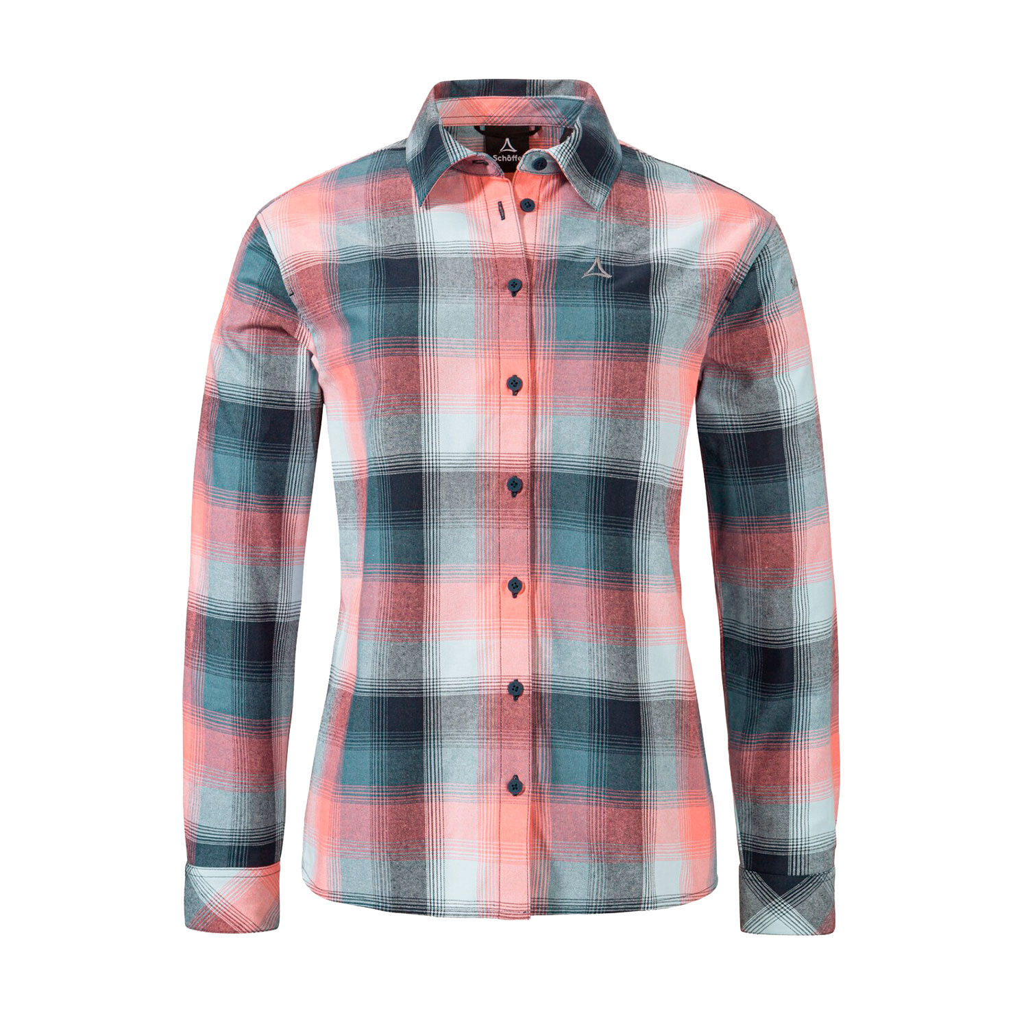 Schöffel Damen Bluse LIMEDES WMS kariert