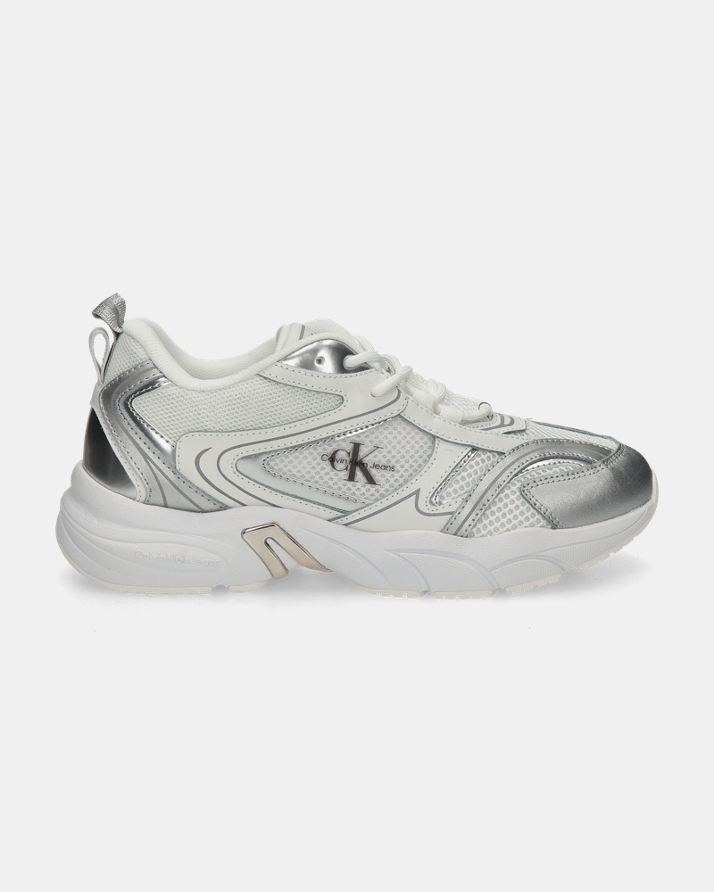 Calvin Klein Retro Tennis Dad Sneakers  - wit