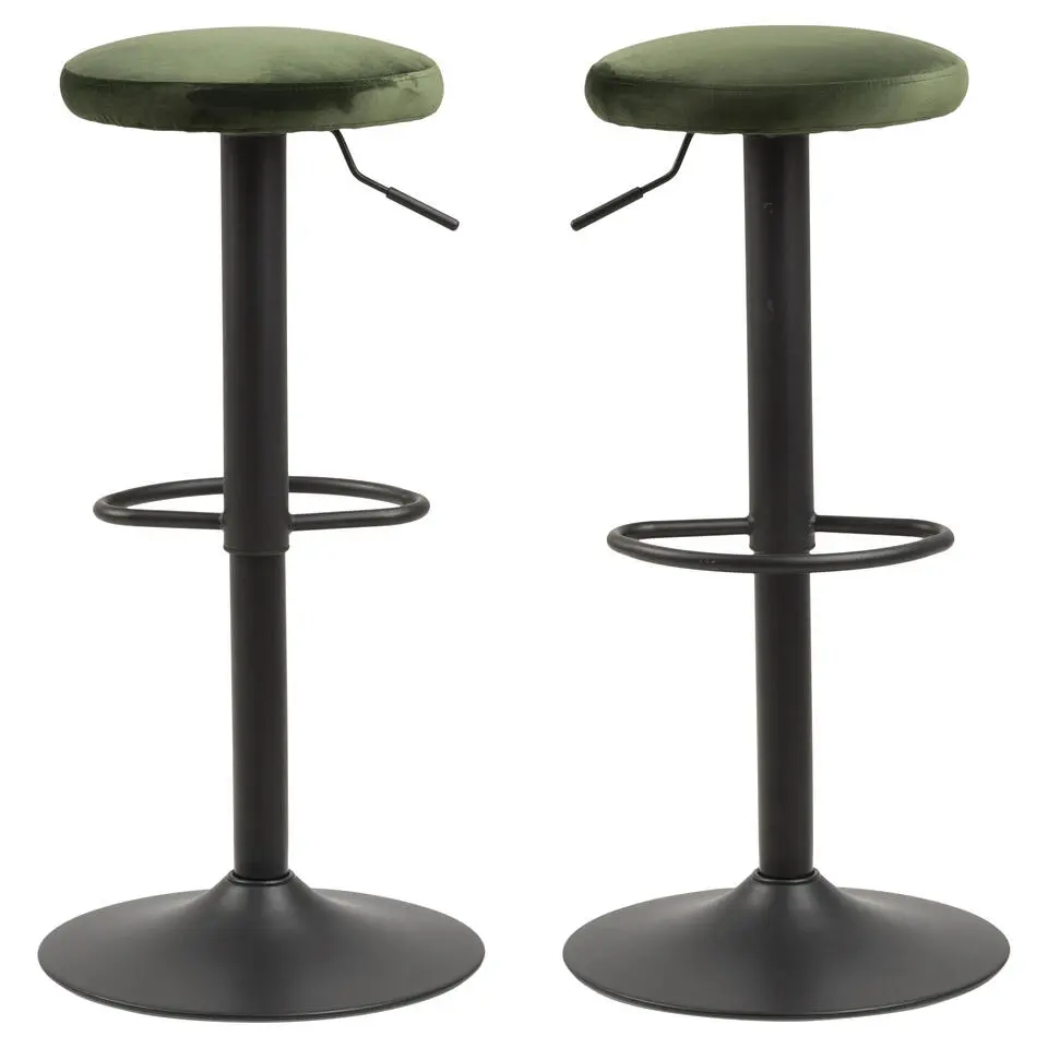 Hioshop Finurly barstoel groen