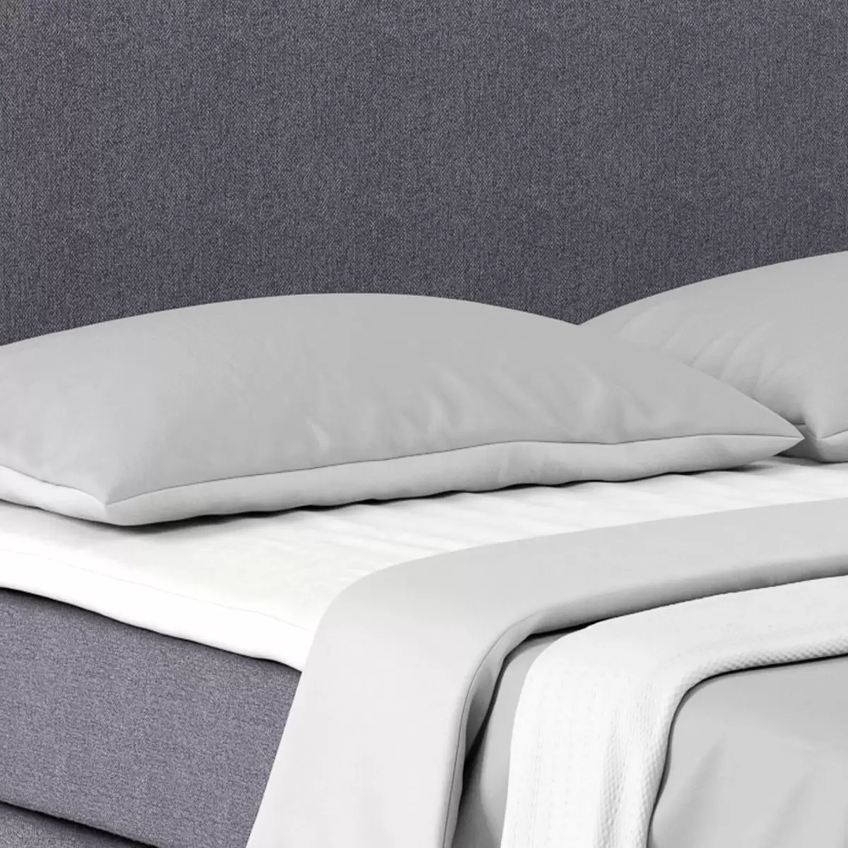 Boxspringbett Nero 160 x 200 Dunkelgrau