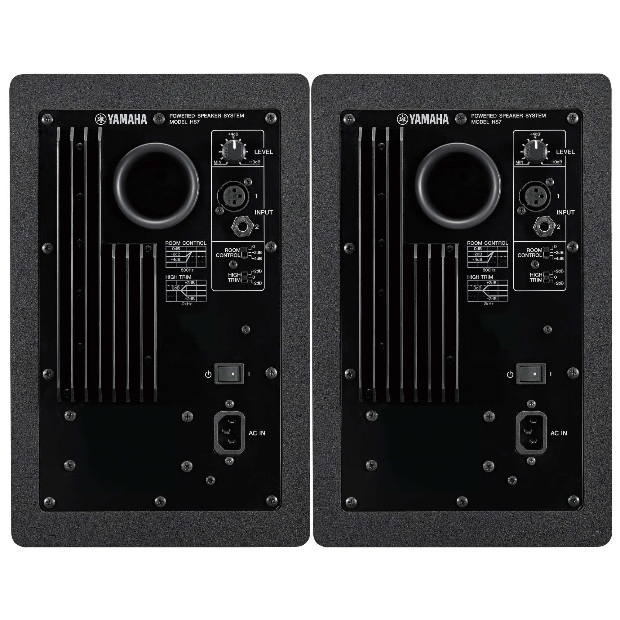 Yamaha HS7 MP matched pair set van 2 actieve studiomonitors - zwart