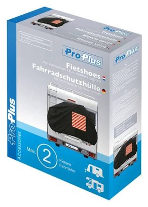 ProPlus Housse de vélo pour 2 vélos avec signal d'avertissement
