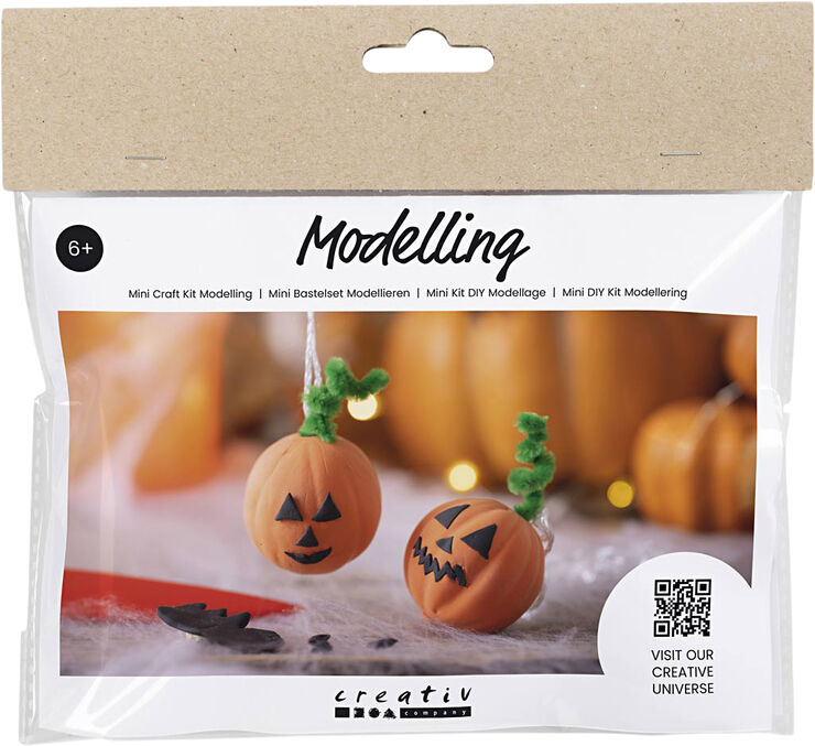Creativ Company Mini DIY Kit Modellering, Græskar