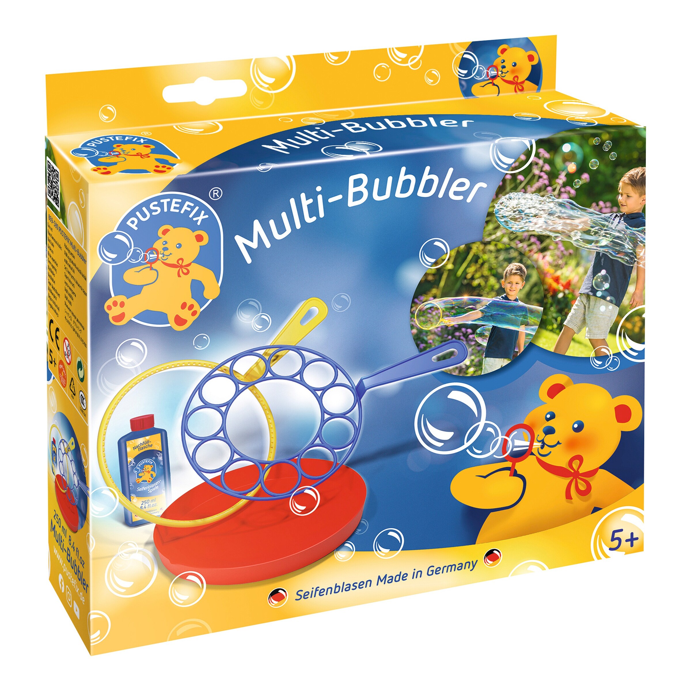 Pustefix Seifeblasen-Set Multi-Bubbler