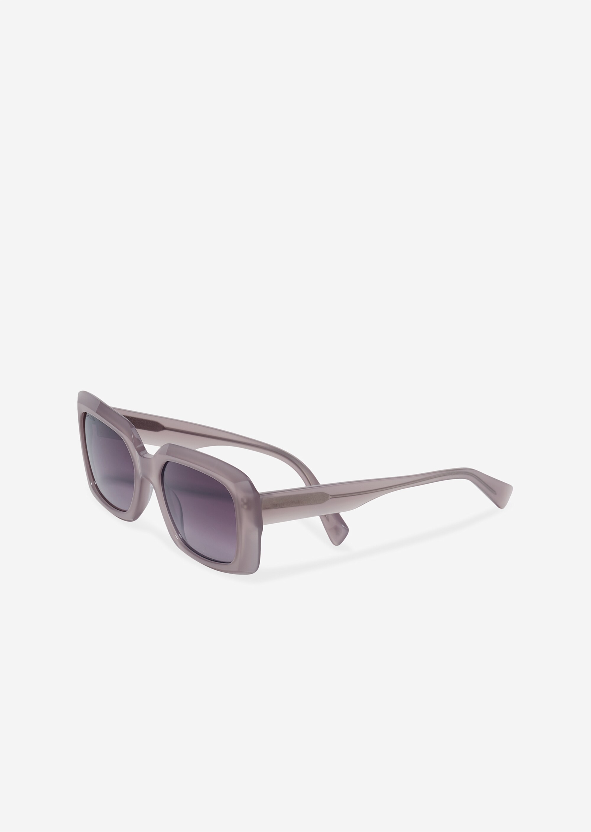 Unisex-Sonnenbrille mit breitem Bio-Acetat-Rahmen