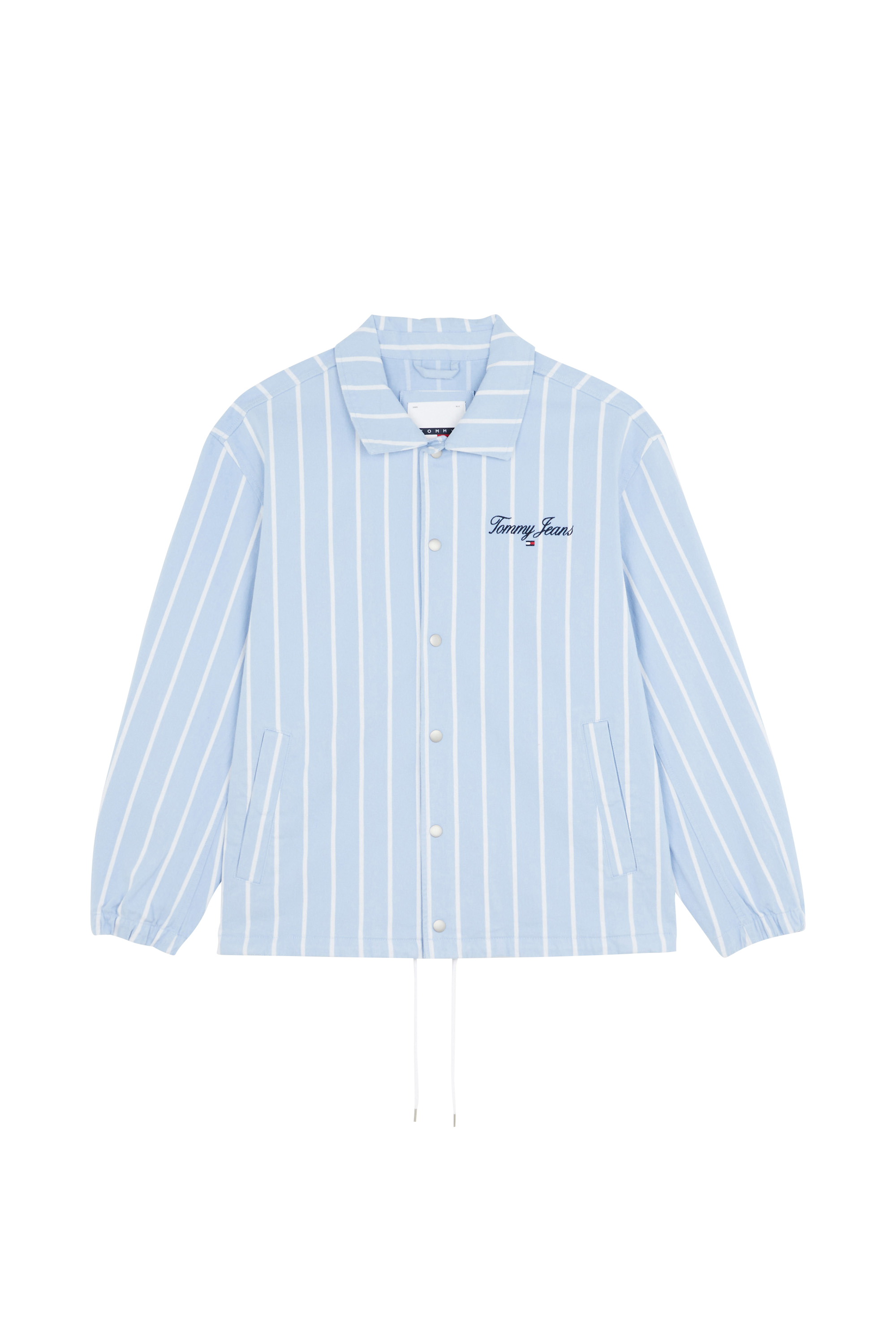 TOMMY JEANS Surchemise RLX STRIPE COTTON Bleu