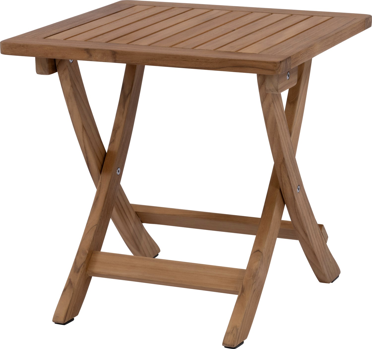 Intratuin klaptafel Jip naturel 45 x 45 x 45 cm