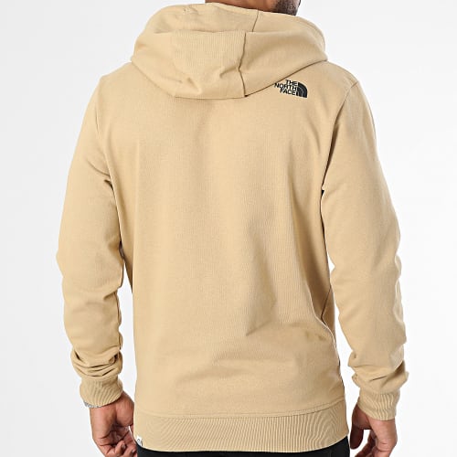 Sweat Capuche Zippé Berkeley California Beige