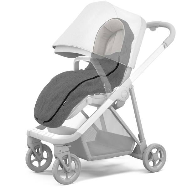 THULETHULE   Fusssack grey melange