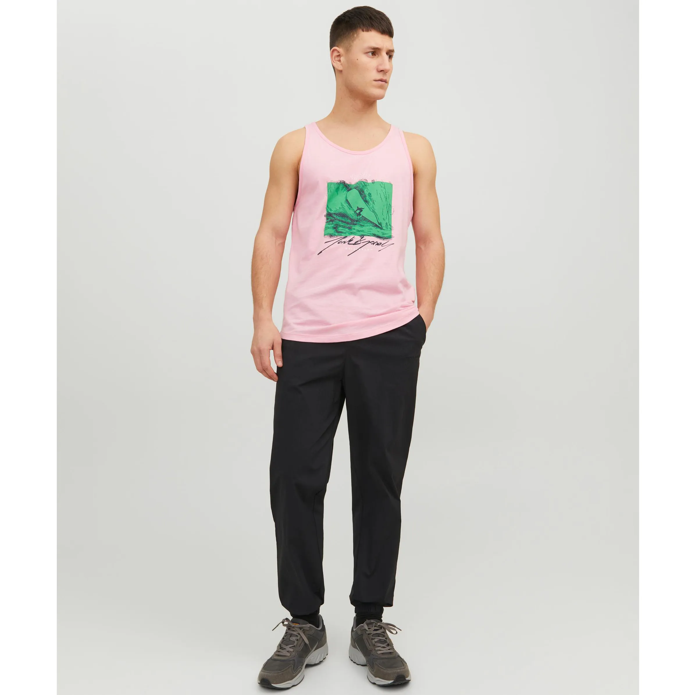 Jack& Jones JORTULUM SKETCH TANK Tanktop