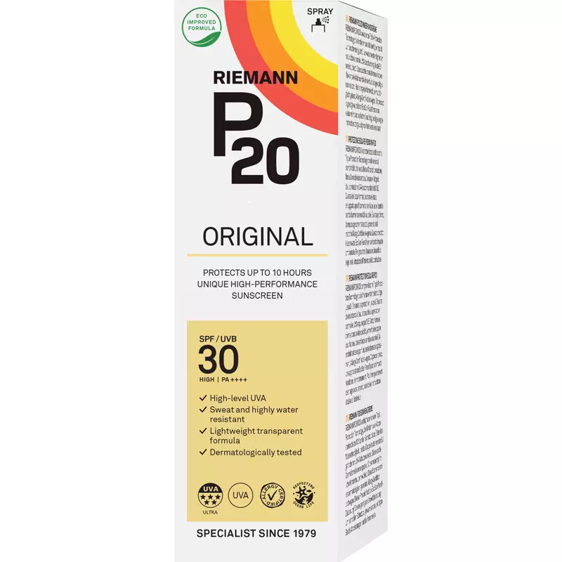 P20 Riemann Original Sun Protection Spray SPF 30 - 100 ml