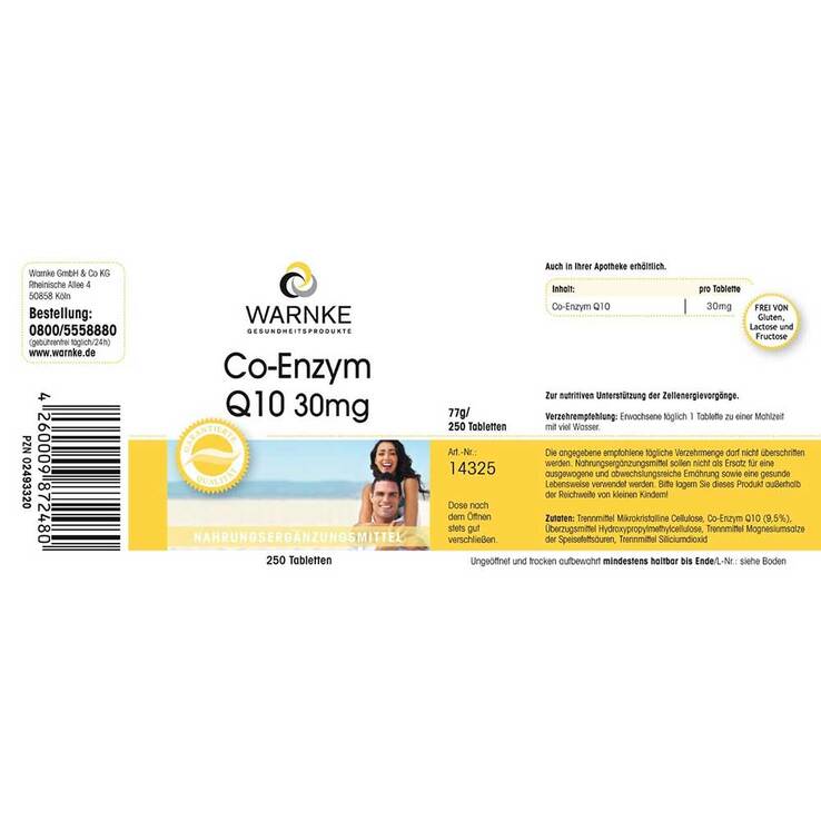 Q10 30 mg Tabletten, 250 St