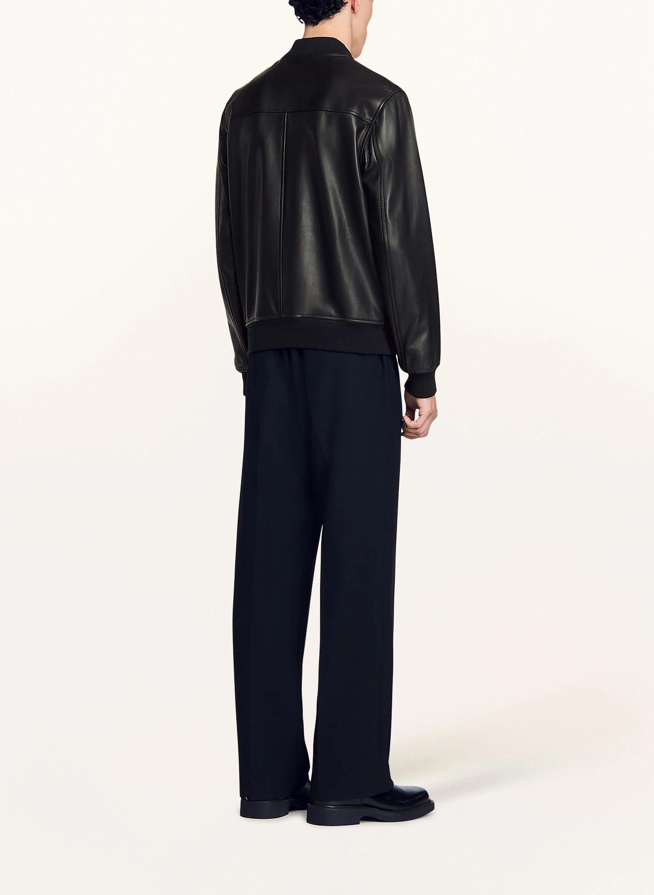 SANDRO Lederblouson
