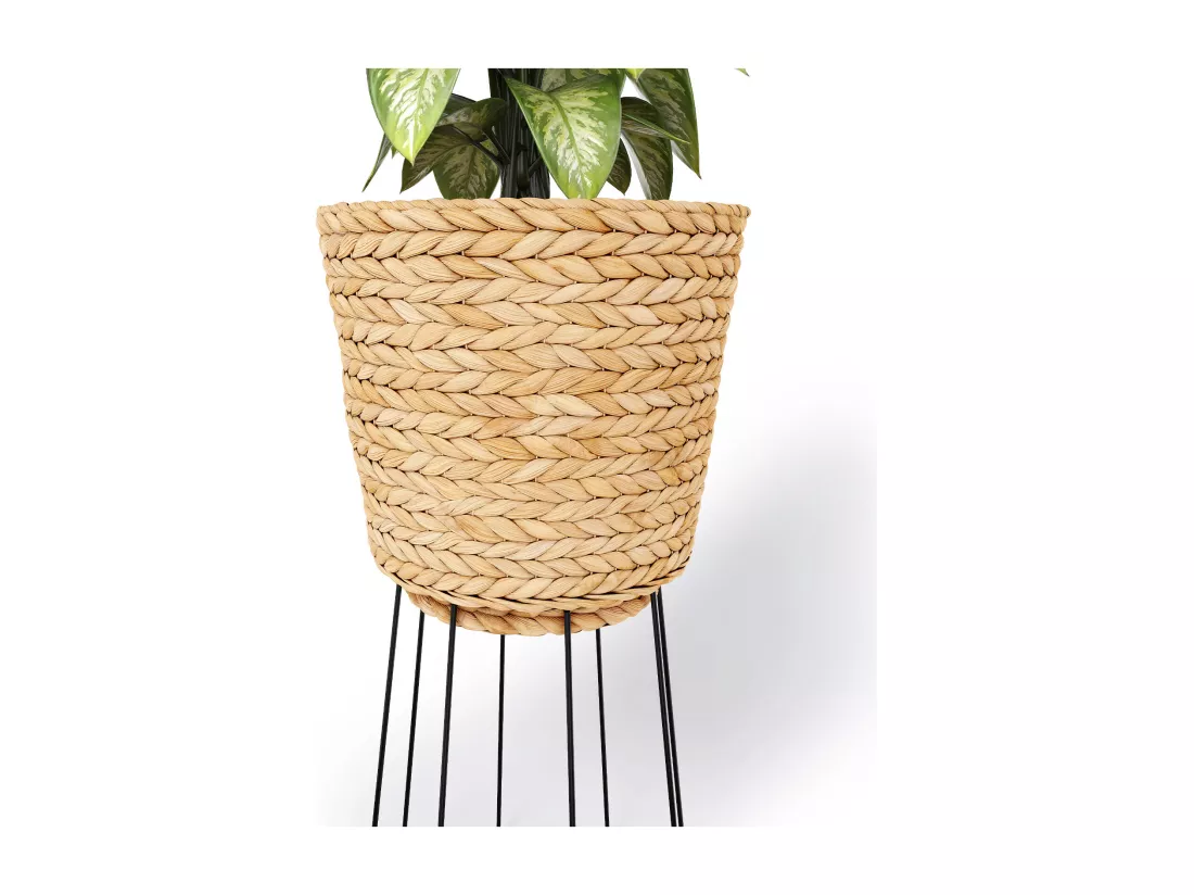 Pot de Sol Rond - Style Boho - 65 CM - Firna Naturel