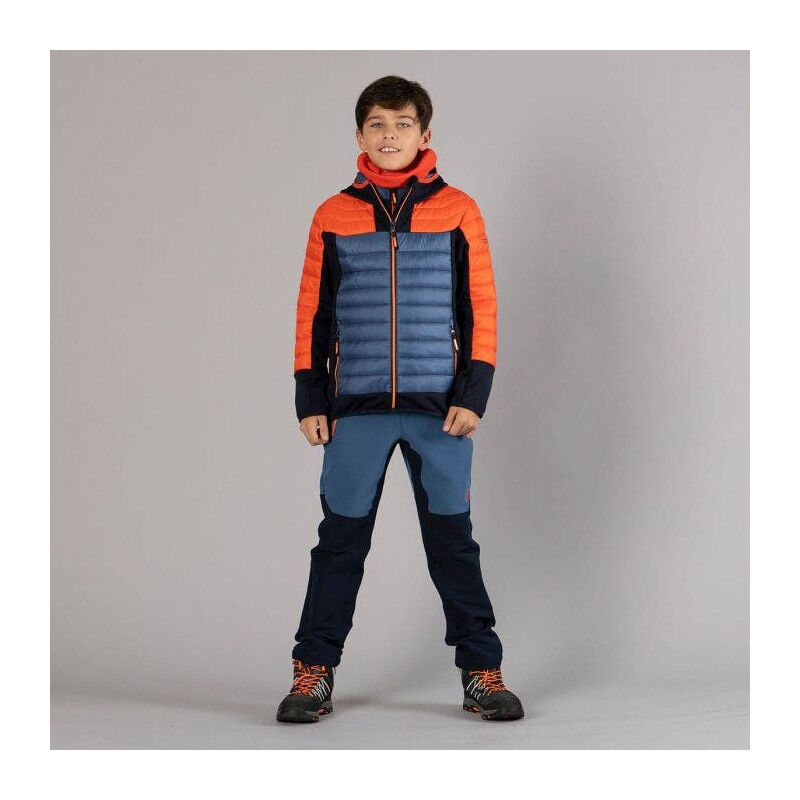 Boy's hybrid jacket with ripstop - Doudoune enfant